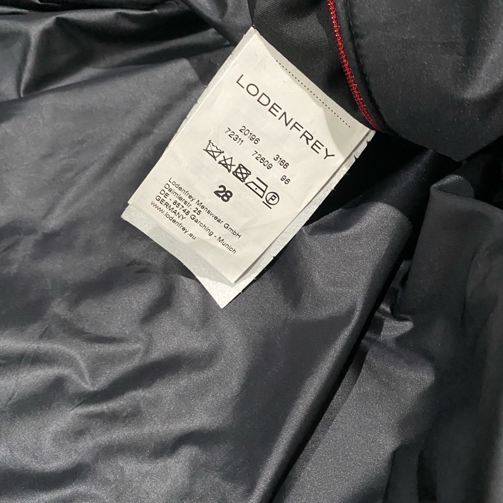 Lodenfrey Mens Wool Quilted Coat​ - Picture 7 of 9